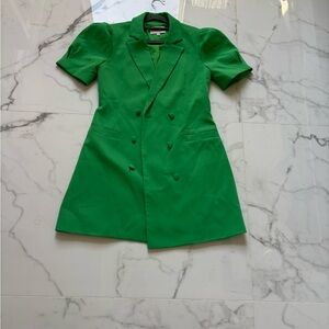 Adelyn Rae Vibrant Green Blazer Dress